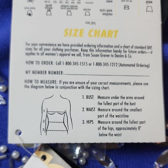 BOB MACKIE | NWT Maximalist Royal Blue Beaded Rhinestone Embellished Tunic | 1X - Picture 8 of 13